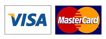 Rodzaje kart: Visa i MasterCard