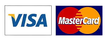 Rodzaje kart: Visa i MasterCard
